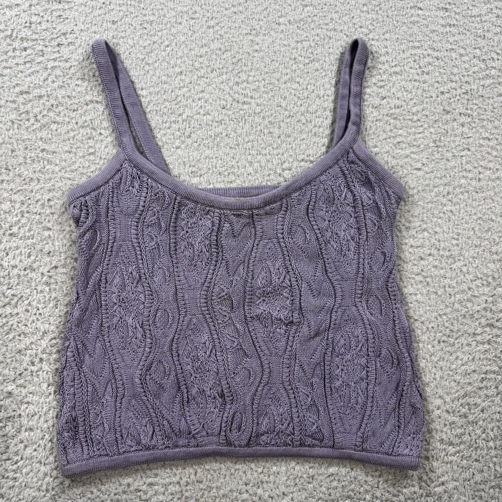 Coogi Australia Purple Sleeveless Tank Top Sweater Size Medium